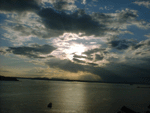 The Sun Through the Clouds