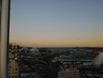 Sunset toward Mount Ranier