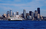 Seattle Skyline from the Ferry