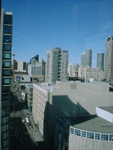 North View from the 21st Floor Elevator Lobby