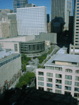 View Down and to the East from the 21st Floor Elevator Lobby