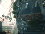 View Straight Down from the 21st Floor Elevator Lobby